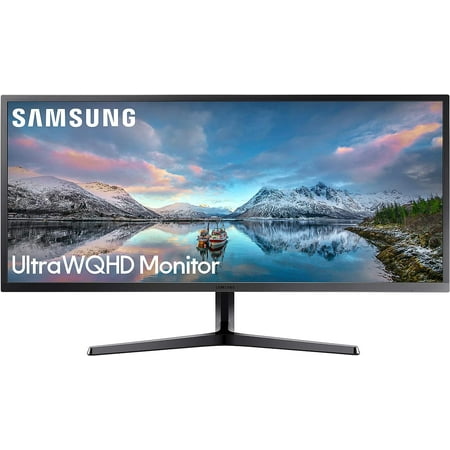 Open Box Samsung 34" Class Ultrawide Monitor S34J552WQNXZA - Black