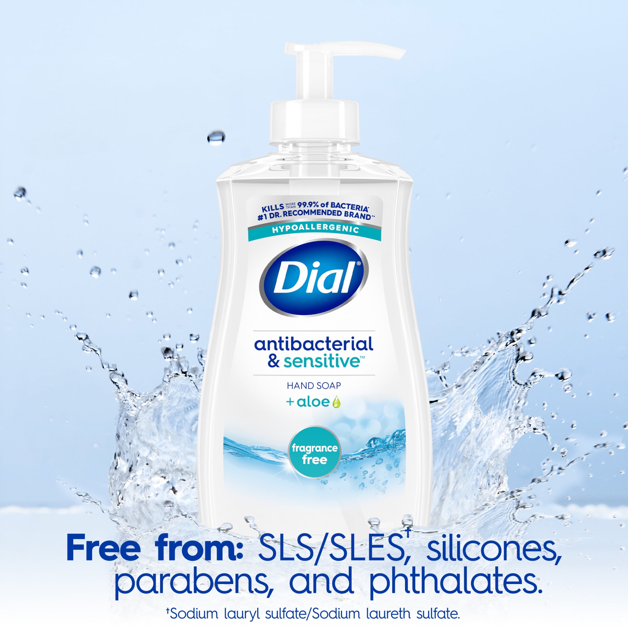 Dial fragrance free antibacterial soap shop