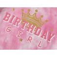 thumbnail image 5 of Beezizac Birthday Girl Short Sleeve Cotton Pajamas Tie-Dye 2-Piece PJs Set Size 12, 5 of 7