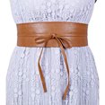 thumbnail image 2 of Heldig Women Faux Leather Belt, Wide Wrap Retro Waist Belt for Dress Halloween, 2 of 9