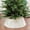 White, variant on Yunuuuoa Christmas Tree Collar, 24 inch Woven Christmas Tree Skirt, Rustic Wicker Xmas Tree Ring Base Cover, Farmhouse Cotton Rope Holiday Decoration for Artificial Real Trees