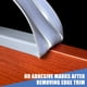 thumbnail image 4 of Mueble de goma YANRUIPRO con borde en U, 12 mm, 6 m, gris, 4 of 7