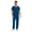 Blue, variant on HardyComforts Medical Uniform Scrubs Set Scrub Top and Pants Scrub for Men Set Four Season Comfort Fits Scrub Set with 10 Pockets BLUE SIZE XL