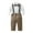 Khaki-C, variant on Toddler Boy Formal Gentleman Suits Bowtie Dress Shirt Suspender Toddler Boy Easter Outfit Toddler Suit 3-4 Years