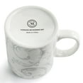 thumbnail image 5 of Martha Stewart Everyday Peony 4 Piece 16 Ounce Fine Ceramic Mug Set in White and Pink, 5 of 6