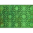 thumbnail image 1 of Ahgly Company Indoor Rectangle Oriental Green Industrial Area Rugs, 5' x 7', 1 of 4