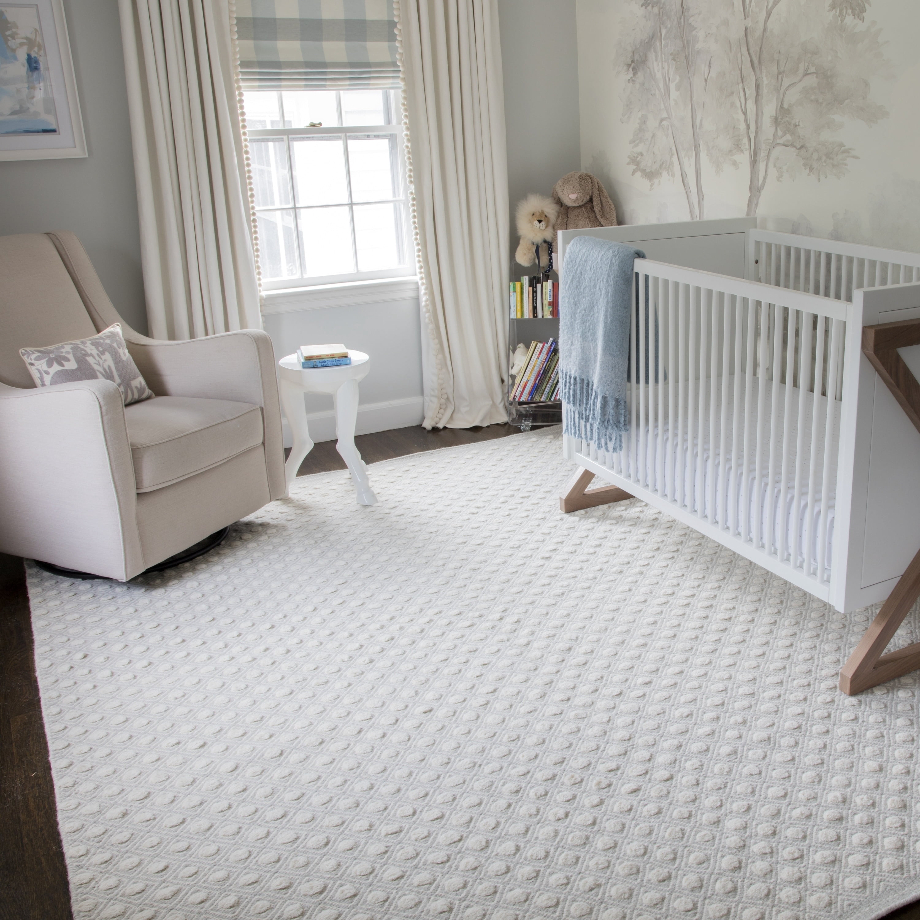 Erin Gates by Momeni Langdon Windsor Grey Hand Woven Wool Area Rug 2' X 3'