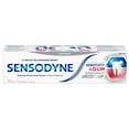 thumbnail image 1 of Sensodyne sensitive toothpaste for relief from sensitive teeth & improved gum health, fluoride toothpaste, whitening 75ml, 1 of 6