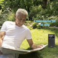 thumbnail image 3 of Portable Radio Radio Station Transistor Pocket Radio Small FM AM Radio, and Speaker（black）, 3 of 3