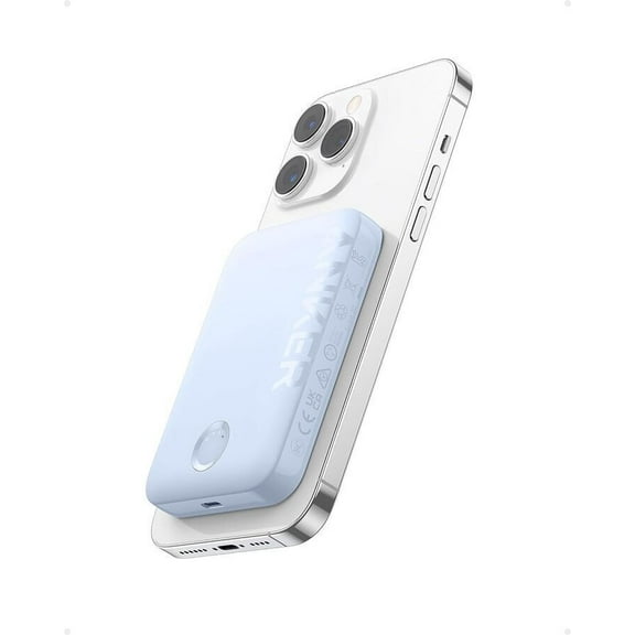 Anker 5000mAh Magnetic Power Bank Wireless Portable Charger MagGo for iPhone 14