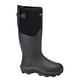 Photo 1 of DRYSHOD Haymaker Gusset Men's Size 10 Black & Orange Waterproof Hi Farm Boots