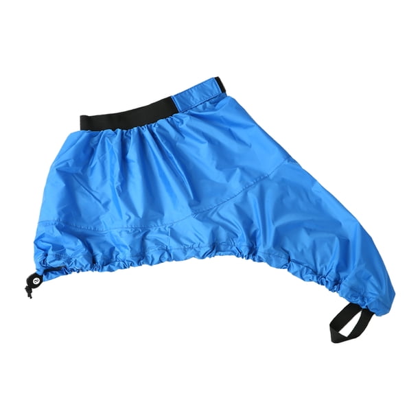Toystoory Ajustable impermeable a prueba de polvo Kayak Sprayskirt cubierta de cubierta de cabina portátil accesorio deportes acuáticos al aire libre Deportes acuáticos Azul METRO Toystoory OD025997-06