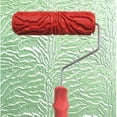 thumbnail image 2 of Various Embossed Pattern Painting Roller With Plastic Handle Brush Tool 7" I, 2 of 2