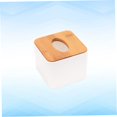 thumbnail image 3 of WHAMVOX 2PCS Facial Tissues Boxes in Plastic for General Users at Car and Office, 3 of 8