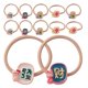 thumbnail image 2 of Cute Hair Ties 12Pcs Assorted Color Elastic Bands For Girls Festival Costume Comfortable To Wear, 2 of 5