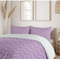thumbnail image 6 of Ambesonne Oriental Duvet Cover Sets, Ornamental Boho Design, 2-King, Mauve Pale Mauve, 6 of 7