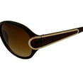 thumbnail image 3 of Esprit Sunglass Womens Brown Fashion Teardrop Plastic, Brown Lens 19389 535, 3 of 6