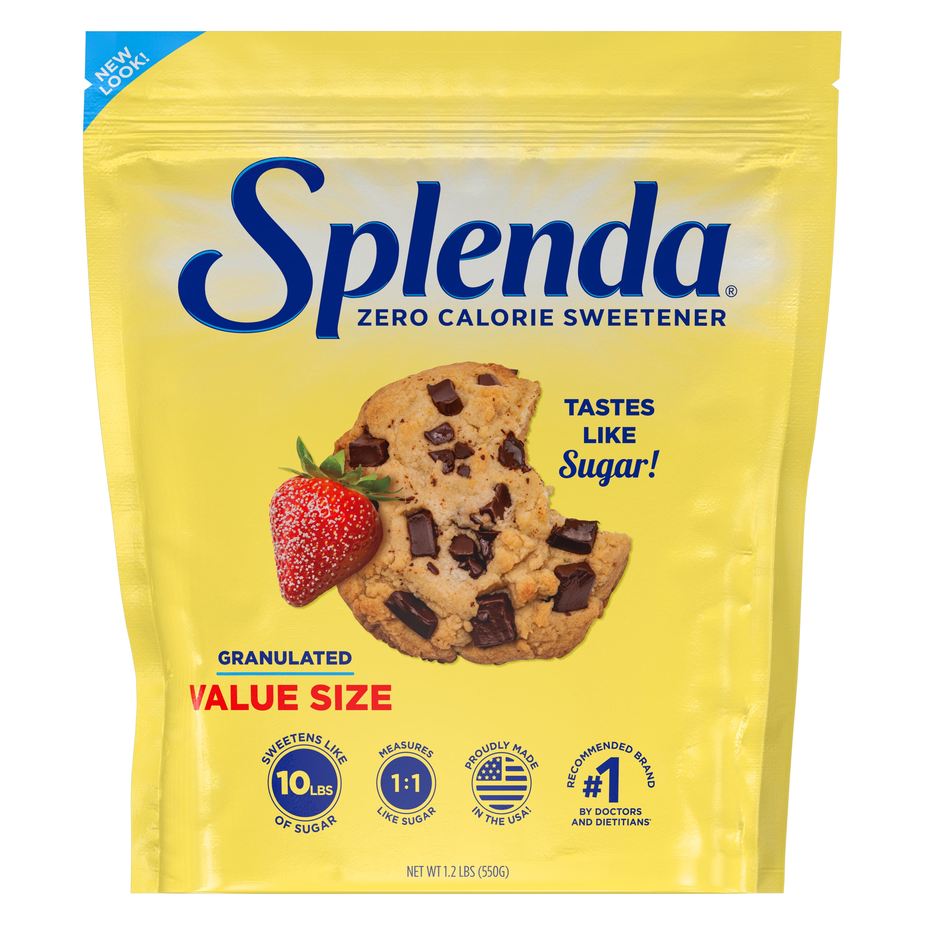 Splenda Zero Calorie, Granulated Sweetener, 19.4 oz