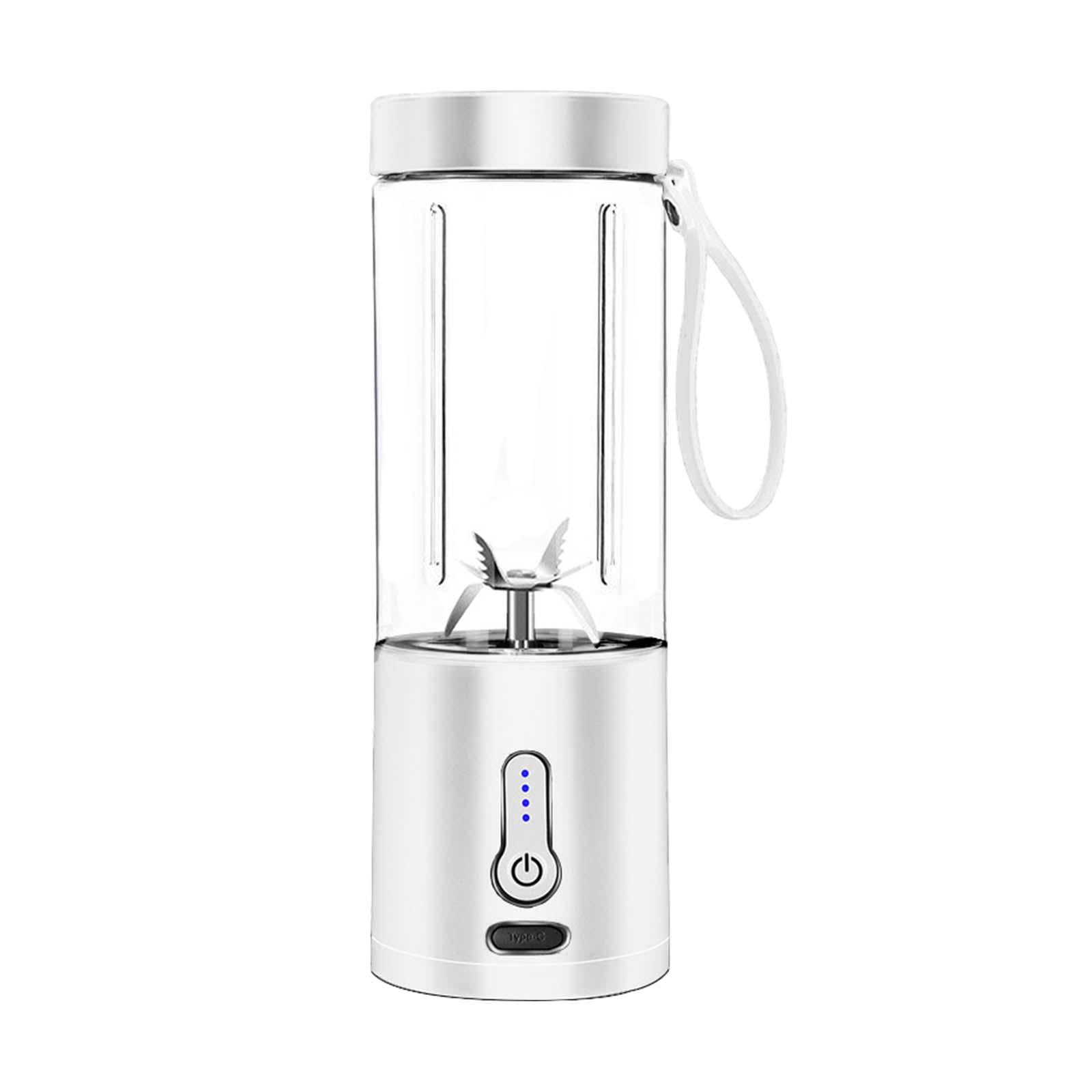 Baoblaze Electric Juicer Cup Handheld 530ml Travel Juicer Cup for Travel Work Camping White