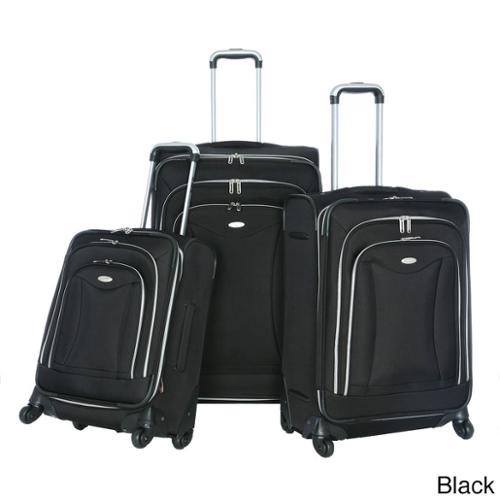 Olympia USA Olympia Luxe 3piece Expandable Spinner Luggage Set