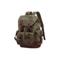 thumbnail image 1 of Jumpingount de lona Reemplazo Multi-bolsillo Doble correa Estilo simple Gran capacidad Viaje Universidad escolar Mochilas Tipo 10, 1 of 6