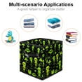 thumbnail image 2 of Alien Foldable Toy Box with Handle, 10.8"x10.5"x10.6", Large Capacity Storage Containers, Storage Cubes, Storage Baskets, 2 of 6