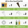 thumbnail image 5 of LYKO Herb Seeds Pod Kit for AeroGarden, idoo, 3-pods (350 Seeds+, Include Basil, Parsley, Mint, Cilantro, Shiso, Liquorice), 5 of 7