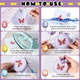 thumbnail image 5 of Style-Carry 6 Pcs Cross Stitch Kits for Kids 6-12, Embroidery Kit, Stamped Cross Stitch Needlepoint Starter Kits for Backpack Charms, Ornaments and Needle Craft, 5 of 6