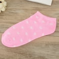 thumbnail image 2 of GigrtiJin Women's Cute No Show Socks Heart Printed Low Cut Socks Breathable Sweatproof Short Socks, 2 of 2