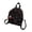 Black Strawberry, variant on Mini Strawberry Corduroy Backpack for Women, Small Shoulder Bag for Travel College Shopping Picnic Daily Use (Black)