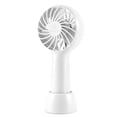 thumbnail image 3 of Mini USB Handheld Fan with Base Electric Fan 3 Speed Small Desktop Table Quiet USB Fan for Home Bedroom Office, 3 of 8