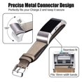 thumbnail image 2 of Genuine Leather Strap for Fitbit Charge 2, Replacement Band - Coffee Multicolor Coffee Coffee, 2 of 3