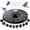 1pack-10 Nozzles, variant on Qunler Solar Fountain, Floating Solar Powered Water Fountain Pump for Bird Bath, Garden, Pond, Pool, Outdoor