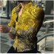 thumbnail image 1 of Camisa de hombre casual de moda de lujo con arte geométrico para fiesta callejera Vaion primavera verano solapa manga larga top 2024 nuevo estilo, 1 of 6