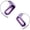 Purple, variant on Over Open Ear Earbuds Wireless Bluetooth Open Ear Headphones Air Conduction Earbuds That Don't go in Your Ear with Over-Ear Hooks Running Headphones