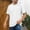 White, variant on Men's Plain Loose Fit Tees Summer Short Sleeve Plus Size Loose Fit Streetwear Tees Round Neck Stretchy Daily Tee for Bodybuilding Gray XL