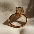thumbnail image 2 of Cora Jewellery 3CT Art Deco Moissanite Engagement Ring For Women, 10K White Gold, 2 of 6