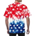 thumbnail image 5 of Purcolt Men's Big & Tall 4th of July Shirts Short Sleeve Crewneck Patriotic T-Shirts Independence Day Graphic Tees, 5 of 7