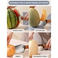 thumbnail image 7 of Stainless Steel Watermelon Slicer, 2026 New Triangle Watermelon Cutter, Stainless Steel with Wooden Handle for A Wide Variety Watermelon, Cantaloupe, Honeydew, Apples, and More, 7 of 7