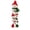 Knit-#C, variant on Clearance!Crochet Snowman Spiral Ornament DIY Kit,Christmas crochet kit with yarn, hook, for Handmade Beginner Ornament for Window Porch Wall