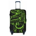 thumbnail image 2 of Goofa DINOSAUR IN SPACE Pattern Luggage Covers For Suitcase,Suitcase Cover Protector Fit 18-32 Inch Luggage-Medium, 2 of 9