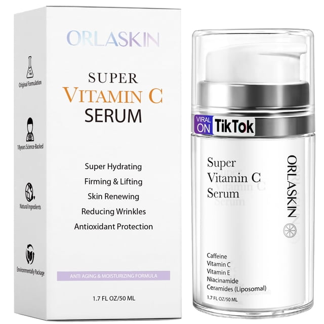 Sérum de vitamina C ORLASKIN Super 50 ml para mujeres mayores de 70 años