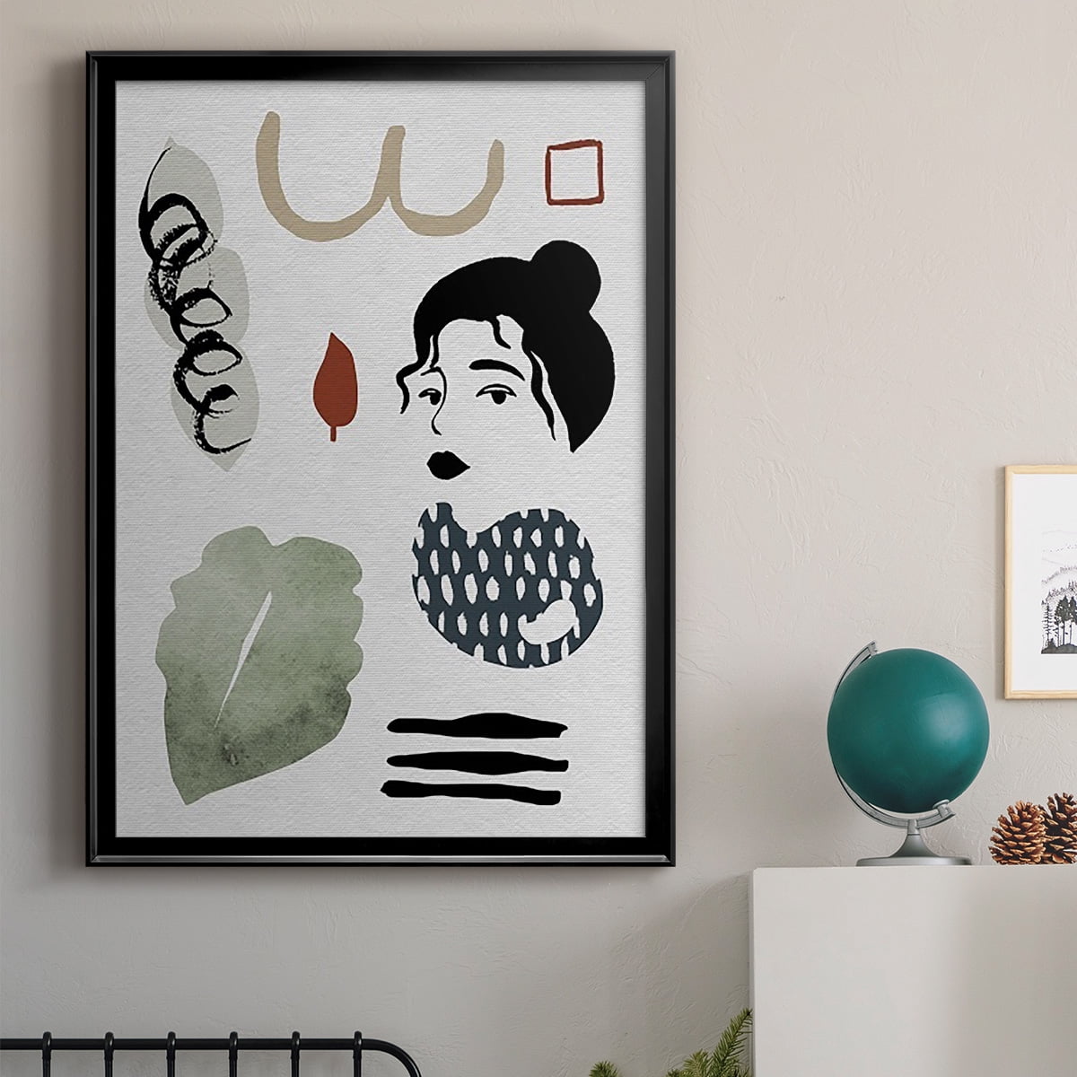 Collected Mindfulness IV Premium Framed Print, in Gold, Black, or Silver - Ready to Hang