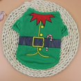 thumbnail image 5 of Pet Dog shirt Dog Christmas T-shirt Pet T-shirt Dogs Christmas T-Shirt Summer Dog T-shirt Pet Dogs Clothing Christmas Dog Clothing Polyester T-shirt Puppy Costume, 5 of 6