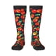 thumbnail image 1 of Fotbe Tomatoes Calcetas Divertidas Estampadas para Hombre y Mujer, Calcetas de Algodón hasta la Rodilla para Caminar, Correr, Enfermería y Embarazo, 1 of 6