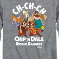 thumbnail image 3 of Chip 'N Dale Rescue Rangers - Chip 'N Dale Character Art - Toddler And Youth Long Sleeve Graphic T-Shirt, 3 of 5