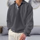 thumbnail image 1 of pstuiky hombres de manga larga, Sudadera informal de manga larga con cuello redondo y estampado gráfico para hombre camisetas de hombre xl, 1 of 6