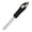 Black, variant on Stainless Steels Pepper Seed Corer Remover, Kitchen Corer Tool with Ergonomic Handle, Stainless Steel Core Deseeder with Serrated Slice, Easy for Seed Remover or Slice off Vegetables Tops