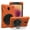Orange, variant on KIQ Galaxy Tab A 8.0 Case, Heavy Duty Shield Protection Cover for Samsung Galaxy Tab A 8 2016 SM-T380 SM-T385 [Black]