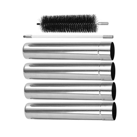Practical Stove Chimney Set Suitable for Wood Burning Stove Easy Assembly Camping Accessories Ventilation Systems